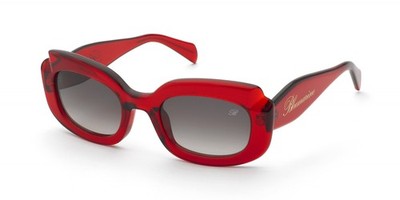 Blumarine SBM890 Rosso trasparente lucido 51/22/140 WOMAN Sunglasses