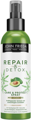 Repair & Detox Care & Protect Spray mit Avocadoöl und grünem Tee, 200 ml