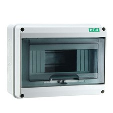 Plastic Transparent Cover Power Distribution Protection Box IP65 ABS for Circ...