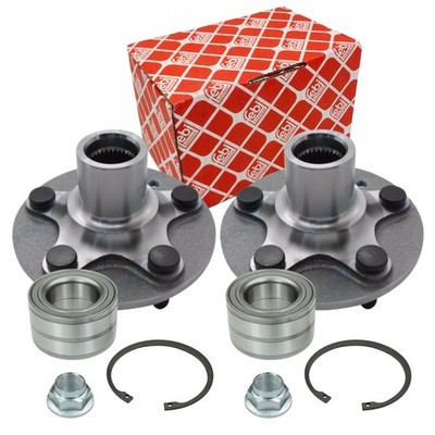 2x FEBI Radlager GSP Radnabe Hinten für LAND ROVER DISCOVERY 3 4 L319 SPORT