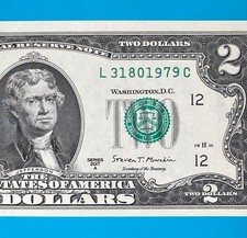 March 18_1979 : L 31801979 C BIRTHDAY $2 Two Dollar Bill (3/18_1979) *UNC* March 18_1979 : L 31801979 C BIRTHDAY $2 Two Dollar Bill (3/18_1979) *UNC*