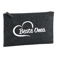 Kulturbeutel Beste Oma Herz Geschenkidee Beste Oma Geschenk PräSent Mitbringsel