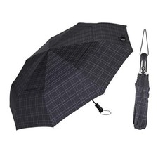 54 inch Large Compact Travel Umbrella 3 Folding Umbrellas for Rain Checked 293