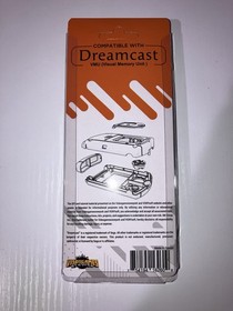 Sega Dreamcast Controller VMU Replacement Shell [SOLID BLACK] (BRAND NEW)