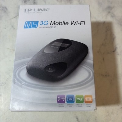 Mobiler WLAN Router TP-Link M5350 Pocket Hot Spot funktionstüchtig G4