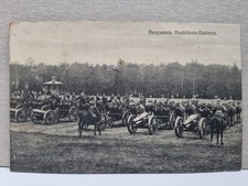 alte Ansichtskarte, 1.Weltkrieg, Soldatenfoto, Feldpost,Haubitzen Batterie, 1913