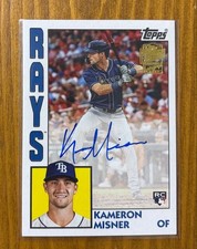 CamerMeisner Autographed 2025 Topps Archives Card Baseball