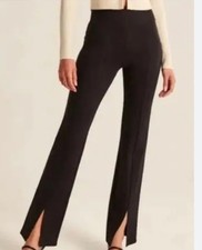 Abercrombie  Fitch Pants Womens Small Ribbed Knit Flare Stretch