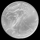 1996 BU American Eagle Silver Dollar KEY DATE + Free 2006-S US Mint Set