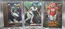 Jalen Carter (RC) Eagles (3) Card Lot: SSP Dream Weaver, Phoenix & Luminance /50