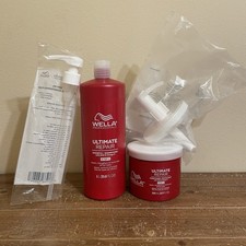 Wella Ultimate Repair Shampoo 1000 ml , Conditioner 500 ml Duo W/ Pumps