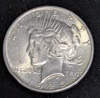 1925 $1 Peace Dollar silver Coin