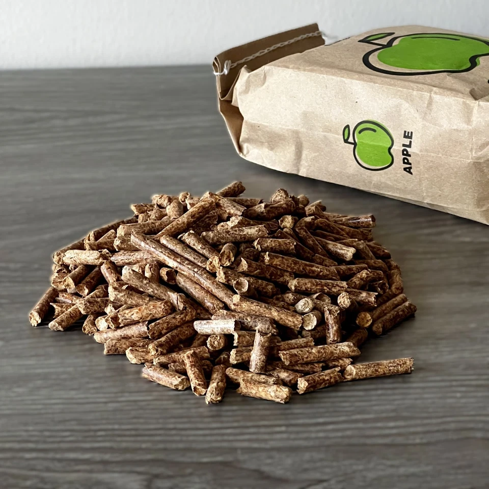 BBQ Smoking Wood Pellets 8-Pack – 14 lb Variety Set Apple Oak Cherry Maple - Image 2 of 4