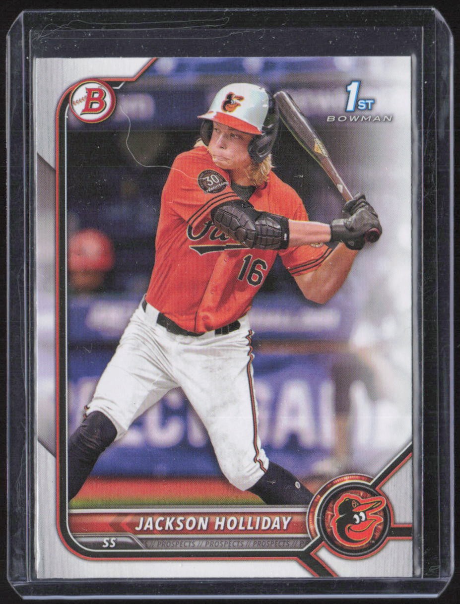 2022 Bowman Draft #BD-168 Jackson Holliday