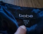 bebe Pencil Skirt Women S Black Floral Lace Below Knèe Lined Back Zipper Size 6 — photo 4