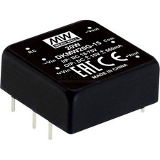 MEAN WELL DKMW20F-12 830mA 20W DC/DC Converter Module No. outputs: 2 x