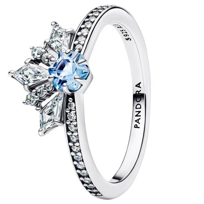 PANDORA Schmuck Damenring Disney Frozen Königin Elsa Tiara Silber 194134C01 - Bild 1 von 3