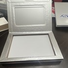 Silver Makeup Palette Compact Case with Mirror — photo 3