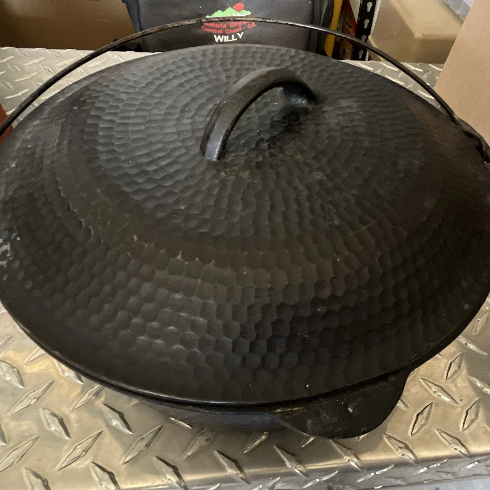 Cast Iron Non-Stick Stockpot w/ Lid, 5 qt Round Black Double Handles unmarked
Opens in a new window