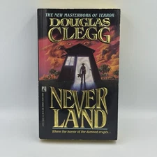 Neverland by Douglas Clegg 1991 1st Ed Pocket Trade Paperback FREE US SHIPPING