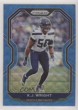 2020 Panini Prizm Blue Wave Prizm 9/199 KJ Wright #297 00gy