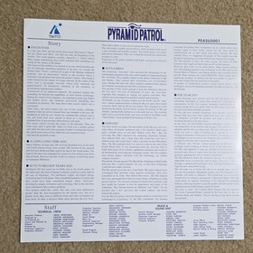 Pioneer LaserActive Mega-LD Pyramid Patrol Video Game - Sega Mega-CD Compatible