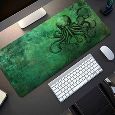 40*90cm 1 oversized Cthulhu mouse pad and tabletop pad - non-slip rubber sole, d