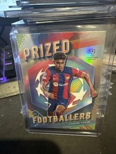 2023-24 Topps Finest UEFA Club Competitions - Prized Footballers Lamine Yamal RC