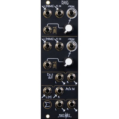 Make Noise DXG Stereo Low Pass Gate - Mixer Modular Synthesizer