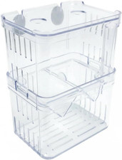Aquarium Small Isolation Breeding Box, Acrylic Transparent Aquarium Breeder Box