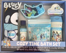 New Bluey Cozy Time Bath,Spa Hair Towel,Rainbow Bath Bomb,Bubble Bath,Body Wash