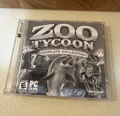 Microsoft Zoo Tycoon: Complete Collection PC CD-ROM 2 Discs E Manual