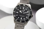 Tudor Pelagos Black Dial Titanium Automatic Men's Watch Ref. 25500TN Papers 2014