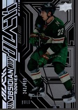 2022-23 UD Black Obsidian Rookies #OR34 Marco Rossi /499 - HKY