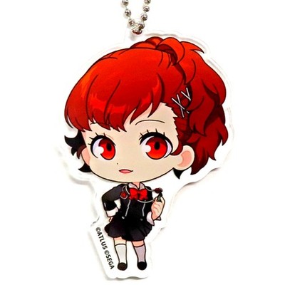 Female Protagonist Persona 3 Portable Drawn Acrylic Keychain C-2 Raku Japan U640
