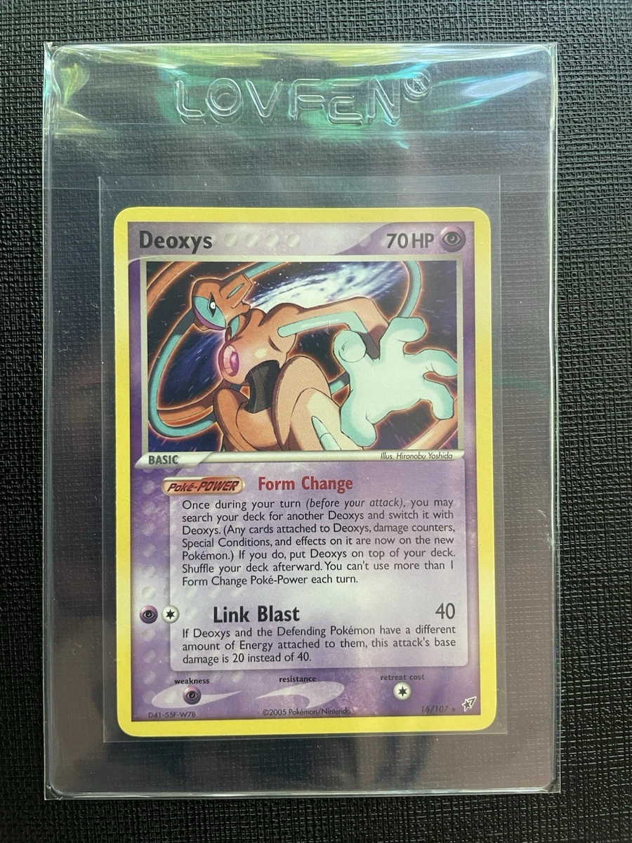 Pokémon TCG EX Deoxys Rare Collectible Individual Card Games for