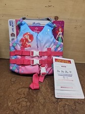Swimways Disney Princess Swim Trainer Life Jacket US Coast Guard Approved NEW
