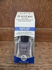 Opi RAPID DRY Quick Drying Top Coat Fast Drying Nail Polish 15ml unboxed