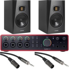 Focusrite Scarlett 18i16 Fourth Generation USB Audio Interface and ADAM Audio