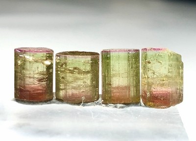 An Amazing Bi  Colour Terminated Tourmaline Crystal From Paprok Mine Afg