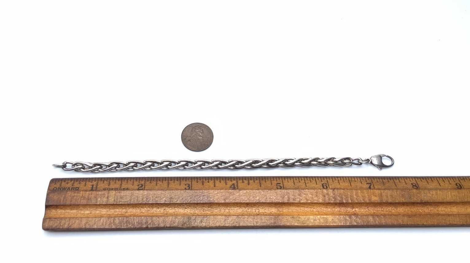 Germany Hallmarked Solid 925 Sterling Silver 7.5”… - image 6