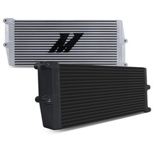 Mishimoto Universal Heavy-duty Oil Cooler 17 Core Opposite-side Outlets Black Mishimoto Universal Heavy-duty Oil Cooler 17 Core Opposite-side Outlets Black