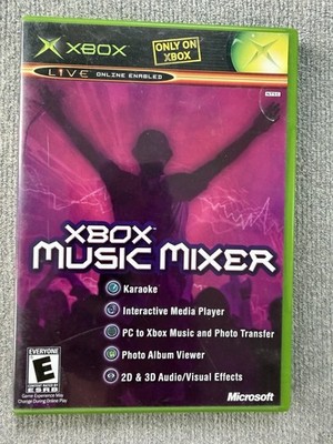 Xbox Music Mixer (Original Xbox) CIB COMPLETE & TESTED