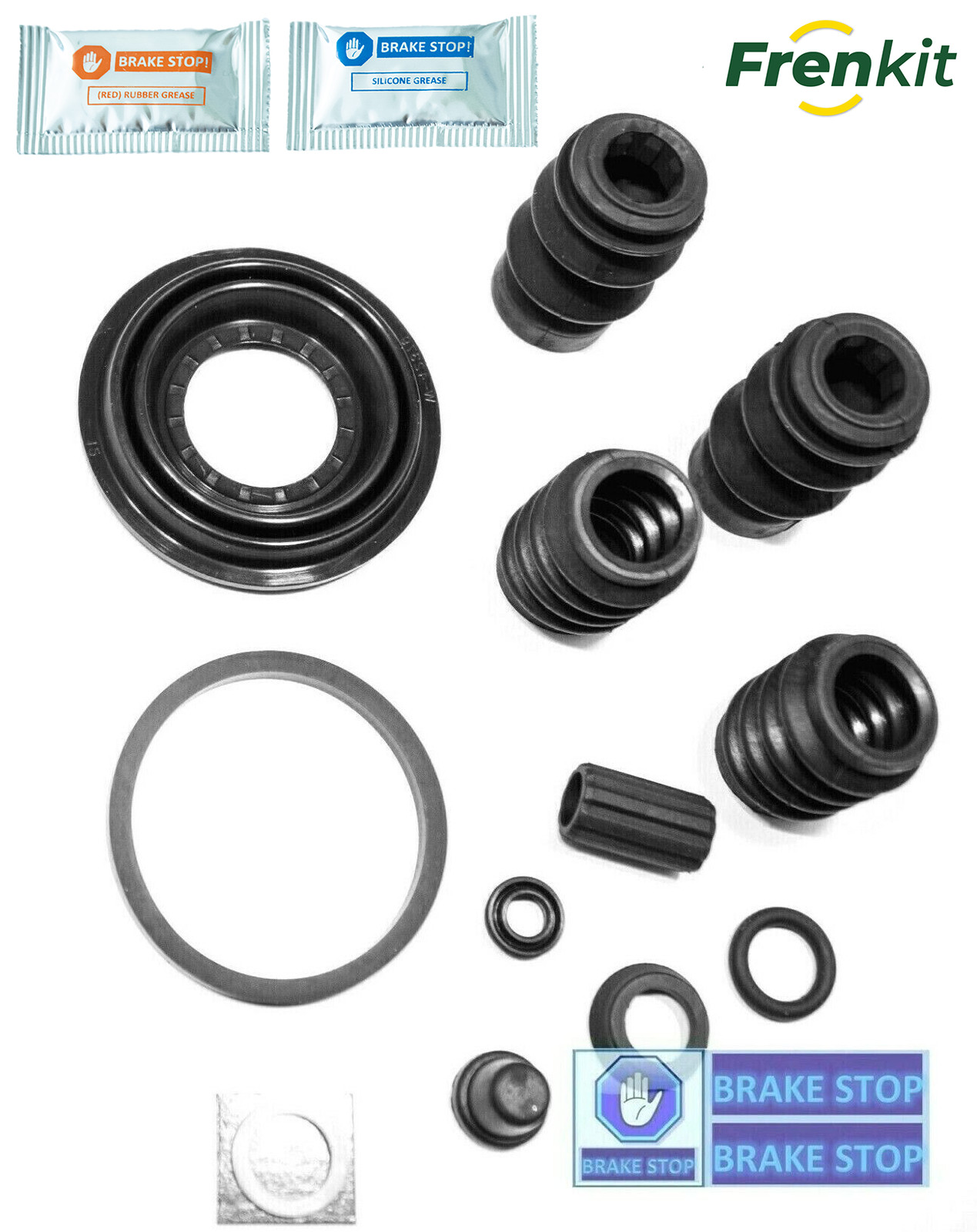 1x REAR BRAKE CALIPER REPAIR SEAL KIT FITS VW Scirocco (137, 138) 2008>17 (38mm)