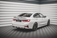 Heckansatz Diffusor Passend FüR Bmw 3Er G20 / G21 Roter Kern