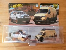 Hot Wheels Car Culture Off-road 2 Pack Toyota Land Cruiser Mercedes Sprinter