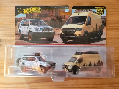 Hot Wheels Car Culture Off-Road 2er Pack Toyota Land Cruiser Mercedes Sprinter