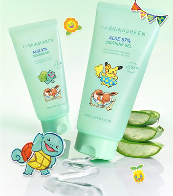 POKEMON X BRING GREEN Korean Soothing Gel 300ml* 2ea
