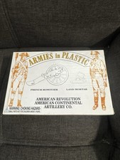 Armies in Plastic American Revolution Continental Artillery Howitzer Mortar 1/32