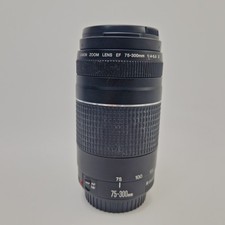 Canon 75-300mm F/4.0-5.6 III Full Frame Auto Focus EF Mount Telephoto Zoom Lens